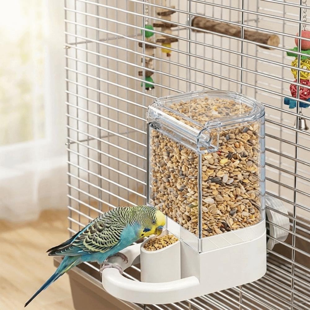 Universal Bird Water Dispenser Large Capacity Parrot Feeding Box for All Small Pet