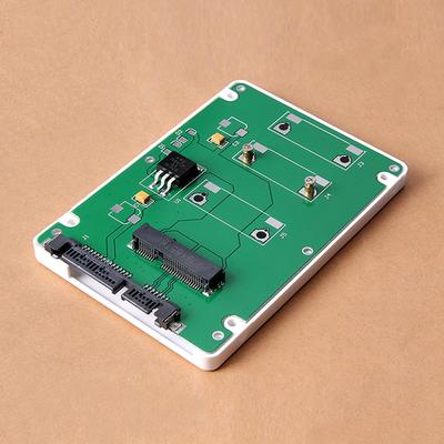 Корпус mSATA to SATA Адаптер mSATA to 2.5 SATA Преобразователь жесткого диска SSD в карту SATA 3.0 с