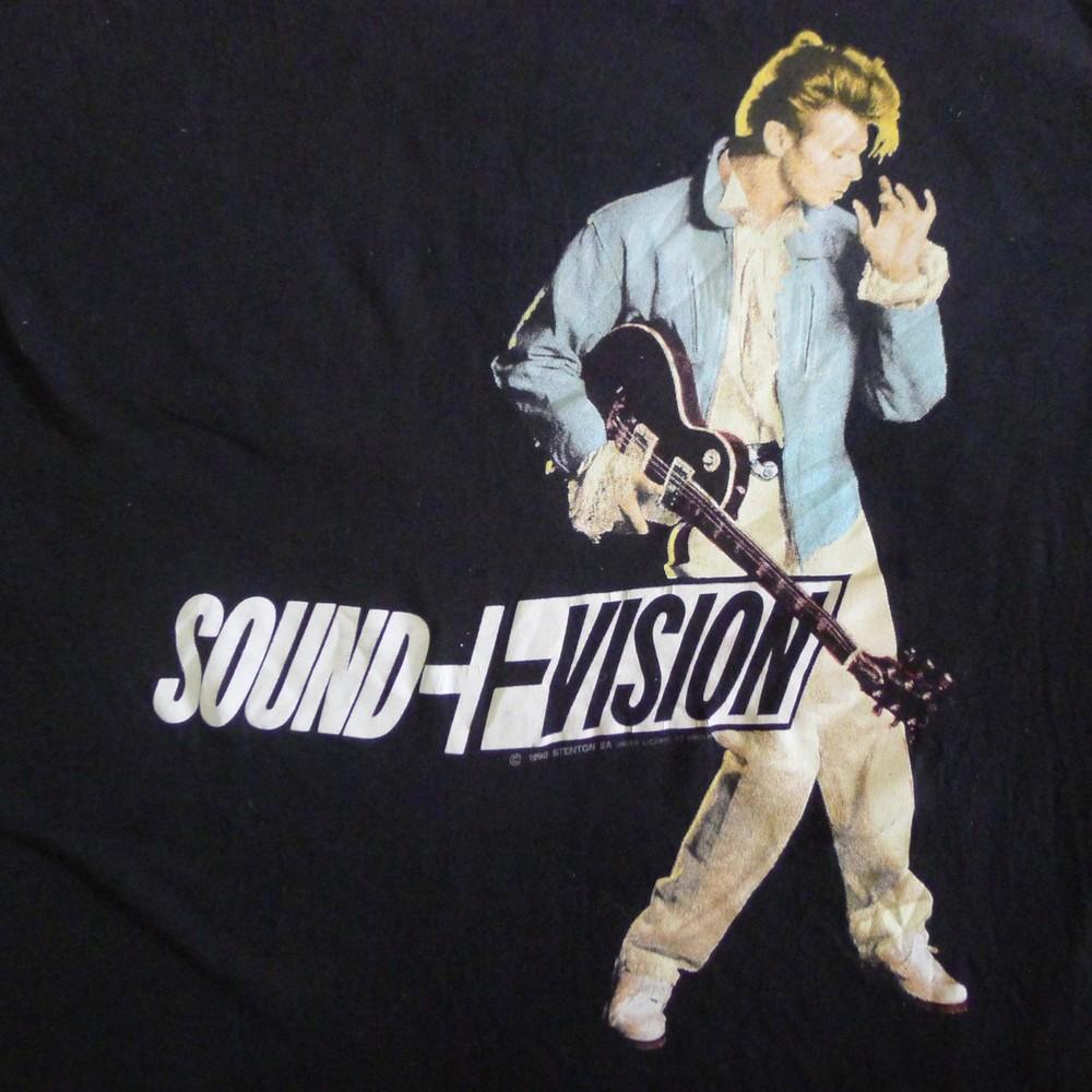 90s Vintage 1990 David Bowie Sound + Vision World Tour Concert TShirt Brockum Unisex T-Shirt