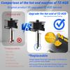 Hotend Kit for Bambu Lab H2D 3D Printer 0.2/0.4/0.6/0.8mm Hardened Steel Nozzle High Speed Hot End Assembly Replacement Parts