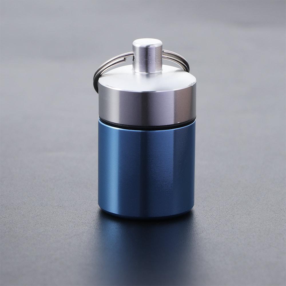 Мини водонепроницаемый дорожный походный металлический карманный футляр для таблеток брелок контейнер для таблеток чехол для хранения