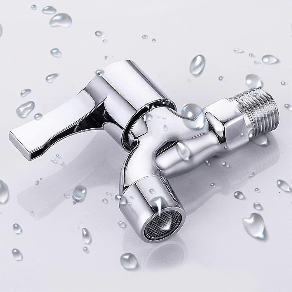 Mop Pool Faucet G1/2 Copper Washing Machine Faucet Single Cold Water Faucet (1pcs)