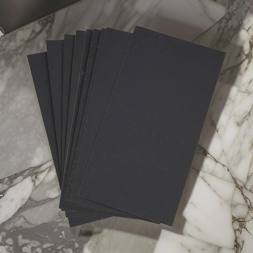 5Pcs Wet Dry Abrasive SandPapers 600/800/1000/1200/1500/2000/2500 Grit Grinding Sanding Paper