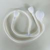 White Sink Spray Hose Double Tap Shower Attachment Head New Bath Shower Head