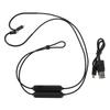 Wireless Earphone Cable with Microphone and Controller BT Neck Earphone Adapter Cable Replacement
