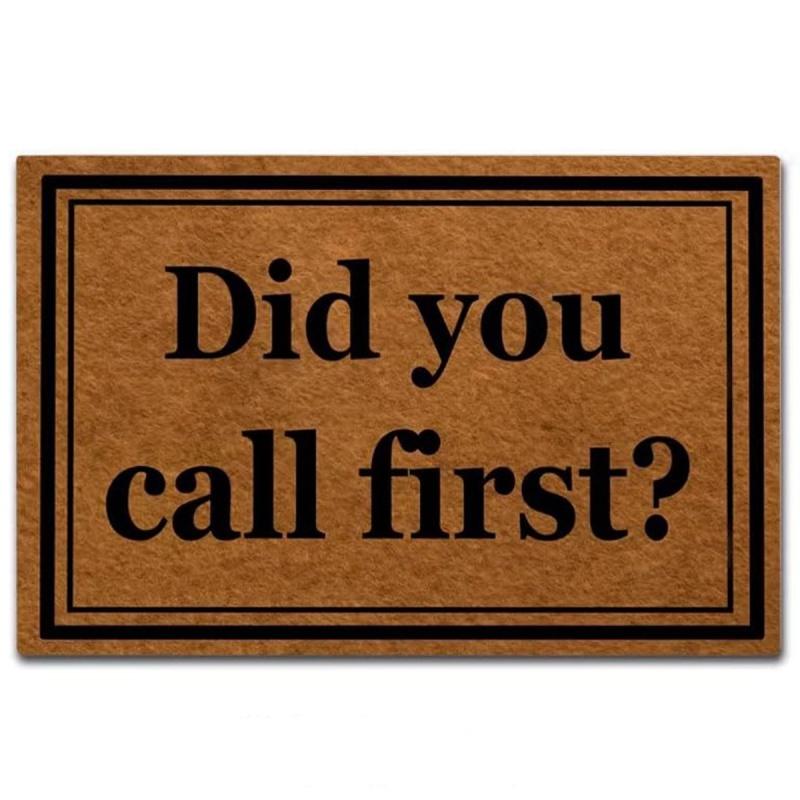 1Pc Welcome Door Rug A Variety of Letter Patterns Non-slip Floormat Bedroom Kitchen Entrance Doormat Machine Washable Carpet