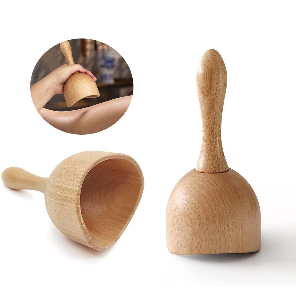 Tool for Waist Abdomen Shoulder Wood Therapy Cup Massage Tools Gua Sha Wood Cupping Therapy