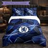 Набор постельного белья Chelsea FC, 3 предмета, мягкая микрофибра, пододеяльник с наволочками для спальни