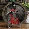 Круглый металлический настенный декор бренда Spartan для дома, офиса, бара, кухни, подарок на Рождество