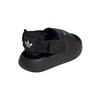 adidas AdiFOM Adilette Slide I Черный Алый Зеленый Детские Кроссовки Основной-Черный Облачно-Белый Лучший-Алый JP5530