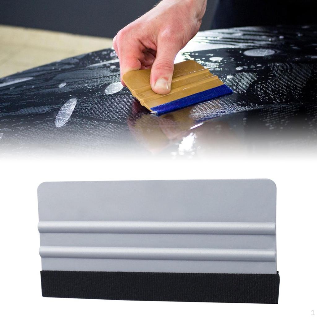 5 Pieces Car Window Film Scrapers Squeegee Tool Non Slip Vinyl Wrap for Paint