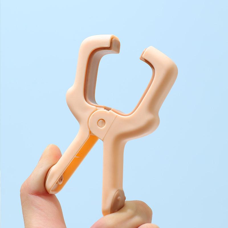 1 шт., большой зажим для одеяла, ветрозащитный фиксированный зажим для одеяла, зажим для одежды, бытовой пластиковый бесшовный зажим для простыни, зажим для сушки одеяла для вешалок для белья