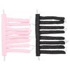 Heatless Curling Ribbon 2 Pcs Big Wavy Fluffy Curling Hair Sleep Curling Hair Headband Pink Black