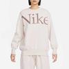 Nike Alphabet Crew Neck Casual Long Sleeve Толстовка Женская Топы Дымчато-фиолетовый FN3655-104