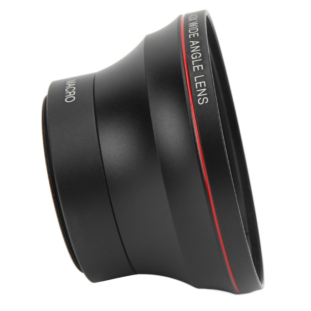 55 мм 0,43X широкоугольный объектив с технологией оптического стеклянного покрытия Аксессуар для камеры Изображение четкое