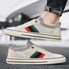 Fashion Sneakers Summer New In Men's Casual Shoes Canvas Male Shoe Free Delivery Low Price Size 44 45 Elegant Designer Luxury Shipping
