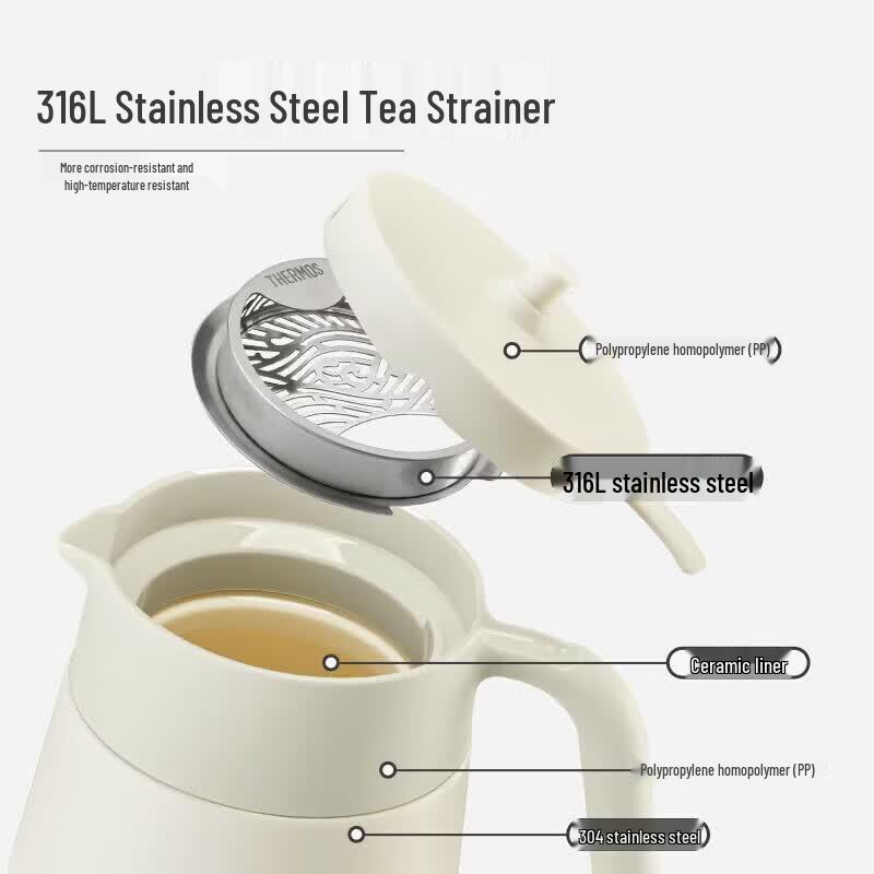 Thermos TCHC-850S Stainless Steel Tea Pot