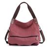 Color Casual 2025 Womens Solid Canvas Crossbody Handbag – Fashionable And Versatile For Europe And America