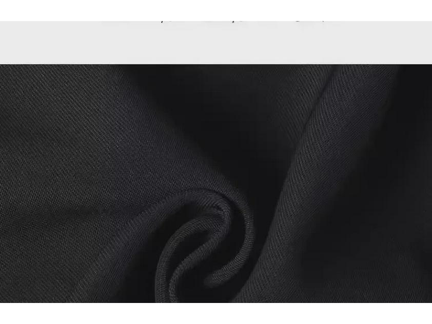 Женские широкие черные повседневные шорты с высокой талией, весна 2024