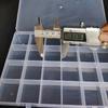 24Grids Plastic Storage Jewelry Box Compartment Adjustable Container Beads Earring Box Jewelry Rectangle Box Case