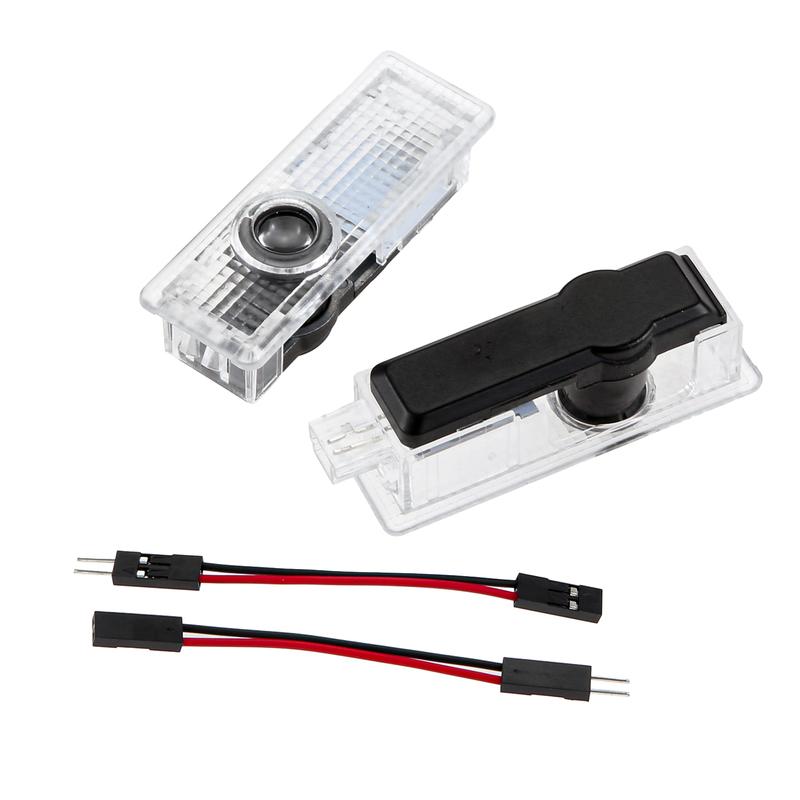 2Pcs 5W Led Welcome Light Car Door Projector Lamps for Mini Cooper Auto Door Light DC 12V/24V Car Accessories Replacement