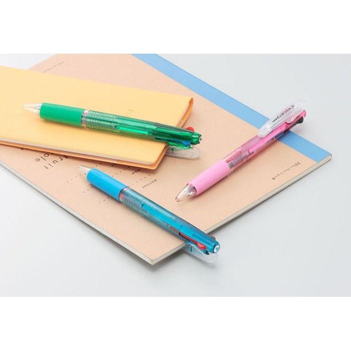 Mitsubishi Pencil 3-Color Ballpoint Pen Clifter 0.7mm Clear SE3304.T 10-Pack Clear 10-Count