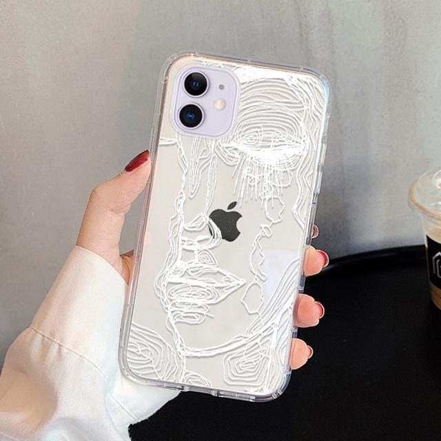 Чехол для Iphone 14 Pro Max, чехол для Iphone 11, чехол для Iphone 13 12 11 Pro Max Xr 8 14 Plus Xs Max Se 2022 12 13 Mini, мягкий силиконовый чехол