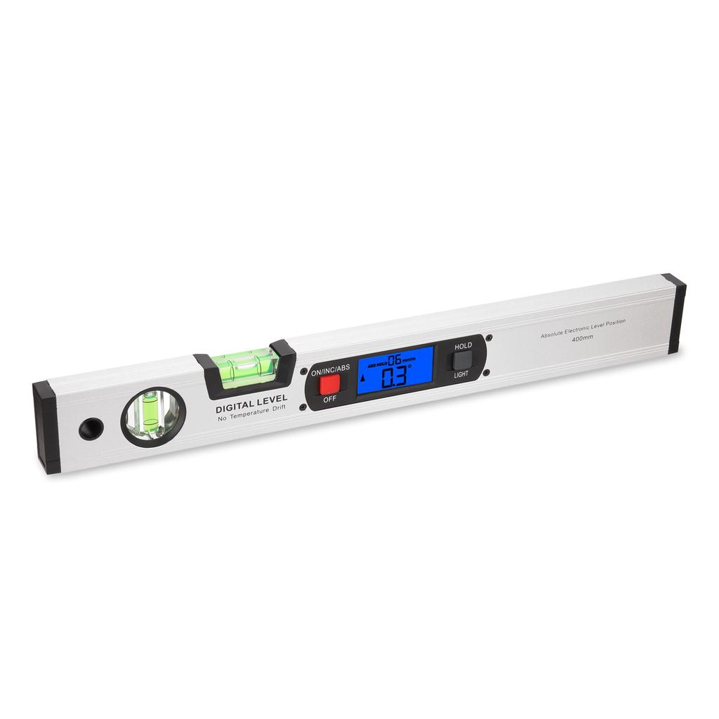400mm Digital Protractor Angle Finder Electronic Level 360 Degree Inclinometer with Magnets Level