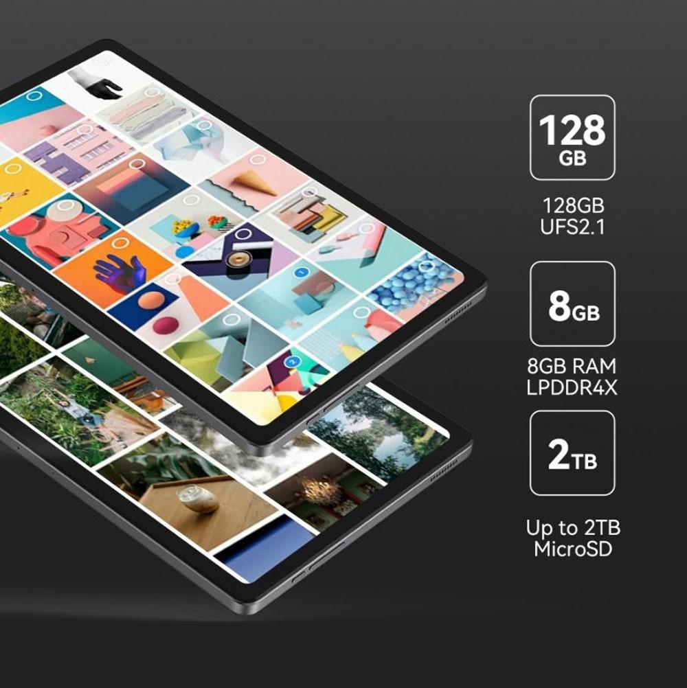 Refurbished: AllDOCUBE iPlay 50 Pro 10.4in 4G LTE Tablet 8GB RAM 128GB ROM, Android 12, with Earphone, OTG, Holster, Bluetooth Keyboa