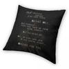 Silent Hill Mary'S Letter Square Pillowcase Polyester Linen Velvet Printed Zip Decorative Car Cushion Cover 45X45