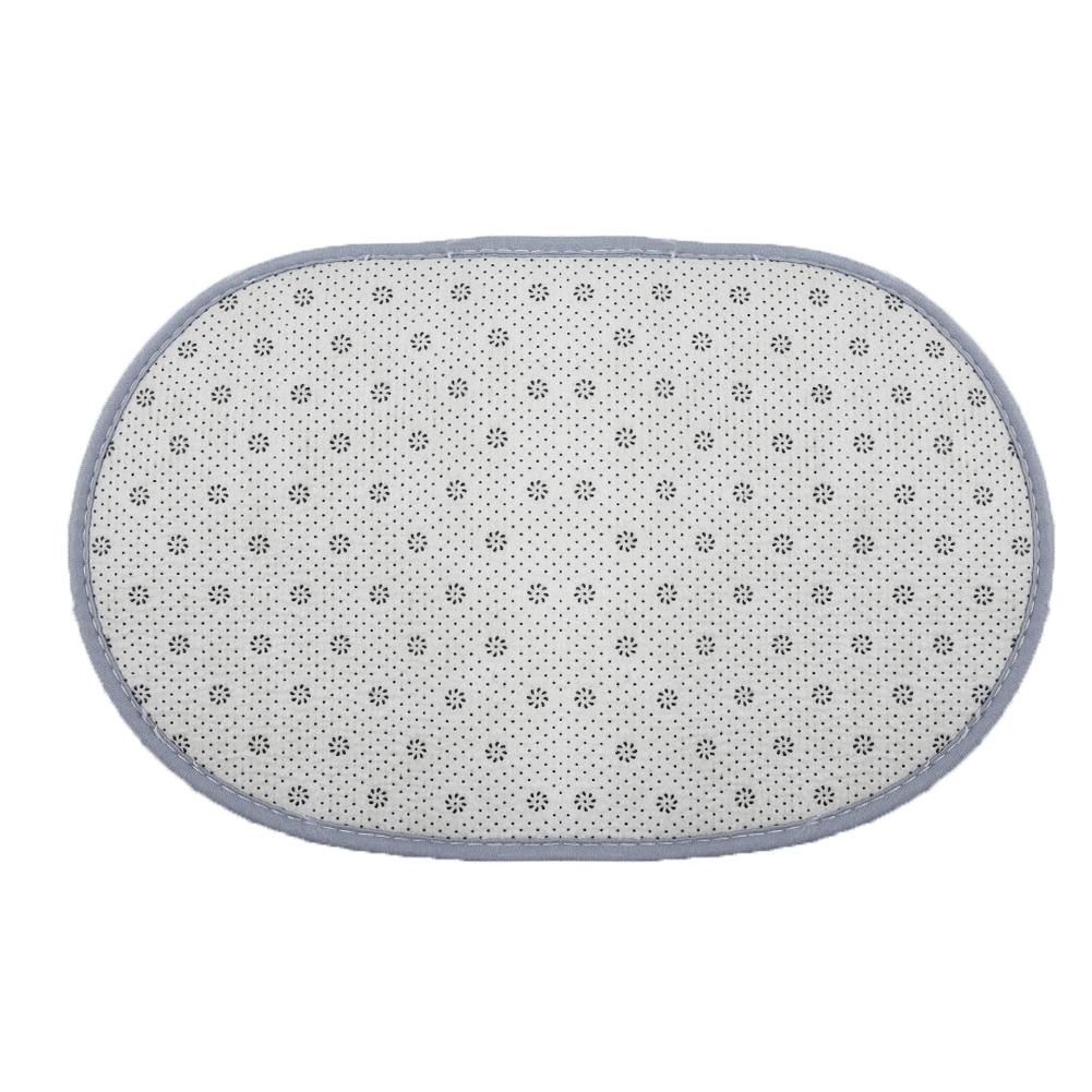 Декор Коврик для пола 30*50см Плюш+Спандекс Спальня Нескользящий Приятный на ощупь