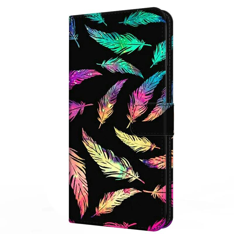 Магнитный кошелек для Honor X6A X6C X6B Кожаный чехол-книжка Защитный Люксовый Чехол-книжка для Huawei Honor X6 A B C Цветок Coque Funda