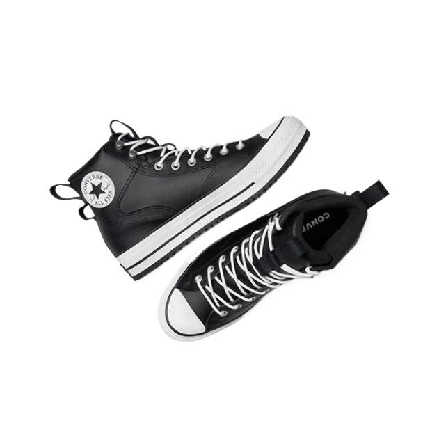 Converse Chuck Taylor All Star Кожа Классический Комфорт Теплые Водонепроницаемые Высокие Кроссовки Унисекс A13233C