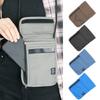 Антикражная RFID-сумка для паспорта, кошелек на шею с защитой от RFID-сканирования для документов и кредитных карт, безопасный, для путешествий