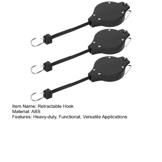 Выдвижная вешалка для растений, прочный шкив для растений, легко поднимается и
