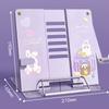 Multicolour Foldable Support Rack Adjustable Adjustable Stand Durable Book Reading Stand  Tablets
