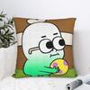 Apple and Onion  Pillow Cover  Print Cushion Cover Retro Trendy Pillow Case For Living Room Sofa
