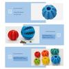 Pet Dog Toy Interactive Rubber Balls for Small Large Dogs Puppy Cat Chewing Toys Pet Tooth Cleaning Indestructible Dog Food Ball
