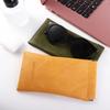 Protective Case Simple Small Coin Purse Cosmetic Bag PU Leather Glasses Case Sunglasses Storage Bag