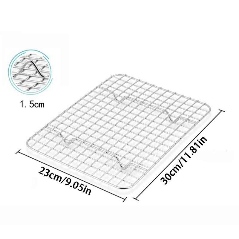 Решетка для охлаждения хлеба для барбекю из нержавеющей стали, подставка для сушки, решетка для охлаждения, противень для выпечки, бытовые инструменты для выпечки, кухонные принадлежности