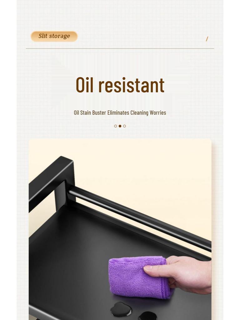 Floor-Standing Multi-Layer Kitchen Storage Rack for Fruits and Vegetables