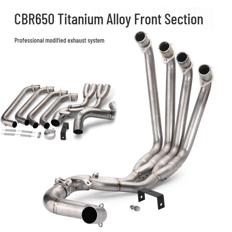 Выхлопная труба передняя секция из титанового сплава CBR650R