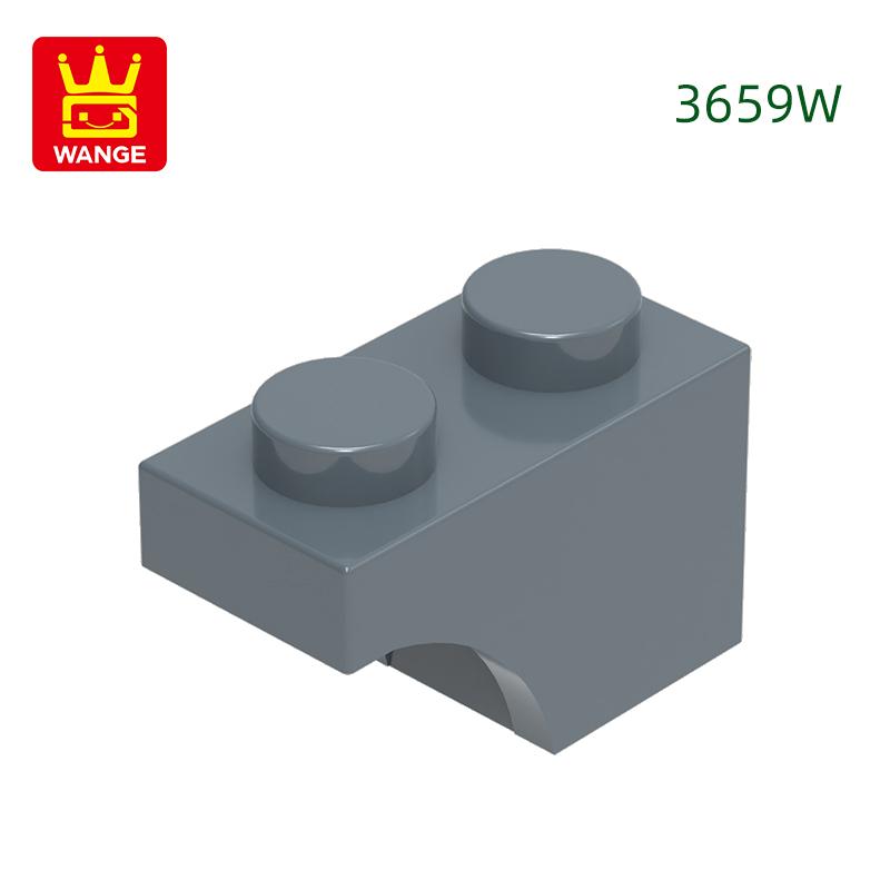 166 шт./лот 3659W 1x2 Полуарка Строительный Блок Moc Цветные Аксессуары Совместим с featuring Brick СДЕЛАЙ САМ Детская Игрушка Сборка Подарок Идея