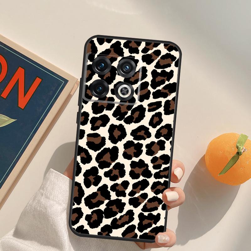 Leopard Pattern Animal Colorful Case For OnePlus 12R 13R 13T 10R 15 13 12 11 10T 8T Nord CE 4 3 2 Lite N20 N30 Nord 5 Cover