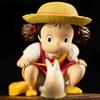 Кавайная фигурка Мэй Сяомэй Тоторо Сосед Аниме Милая кукла Коллекционная модель для детей Настольное украшение Игрушка Подарок