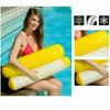 Inflatable Floating Water Hammock Float Pool Lounge Bed Swimming Chair Water Lounger Air Mattresses