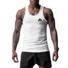 Muscleguys Приталенный быстросохнущий мужской жилет, верхняя одежда для фитнеса, футболка без рукавов для физической подготовки, летняя спортивная одежда