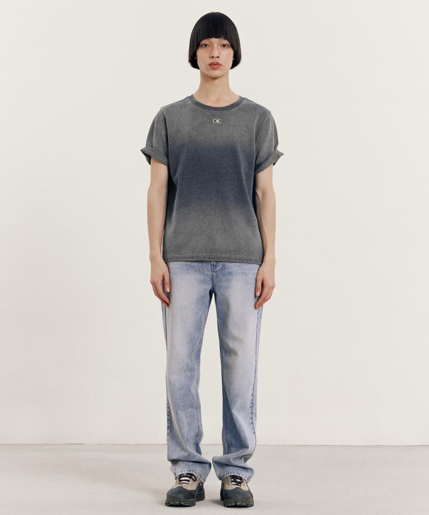 OIOI COLLECTION Men'S Daily Straight Denim Pants_Light Blue