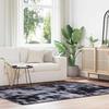 VidaXL Shaggy Rug with Long Pile Dark Grey 160x230 Cm Polyester, Rug, Bedroom Rug, Modern Rug, Living Room Rug, 4102840