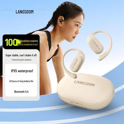 Спортивная Bluetooth-гарнитура Lanston TS19 с открытыми ушными раковинами и зажимом